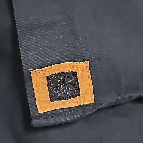 Jens Pirate Booty Black Industrial Military Button Down Shirt - Picture 8 of 10